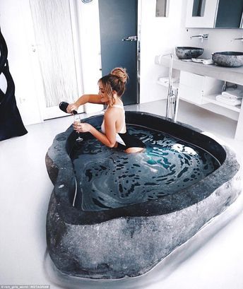 Large Stone Tub