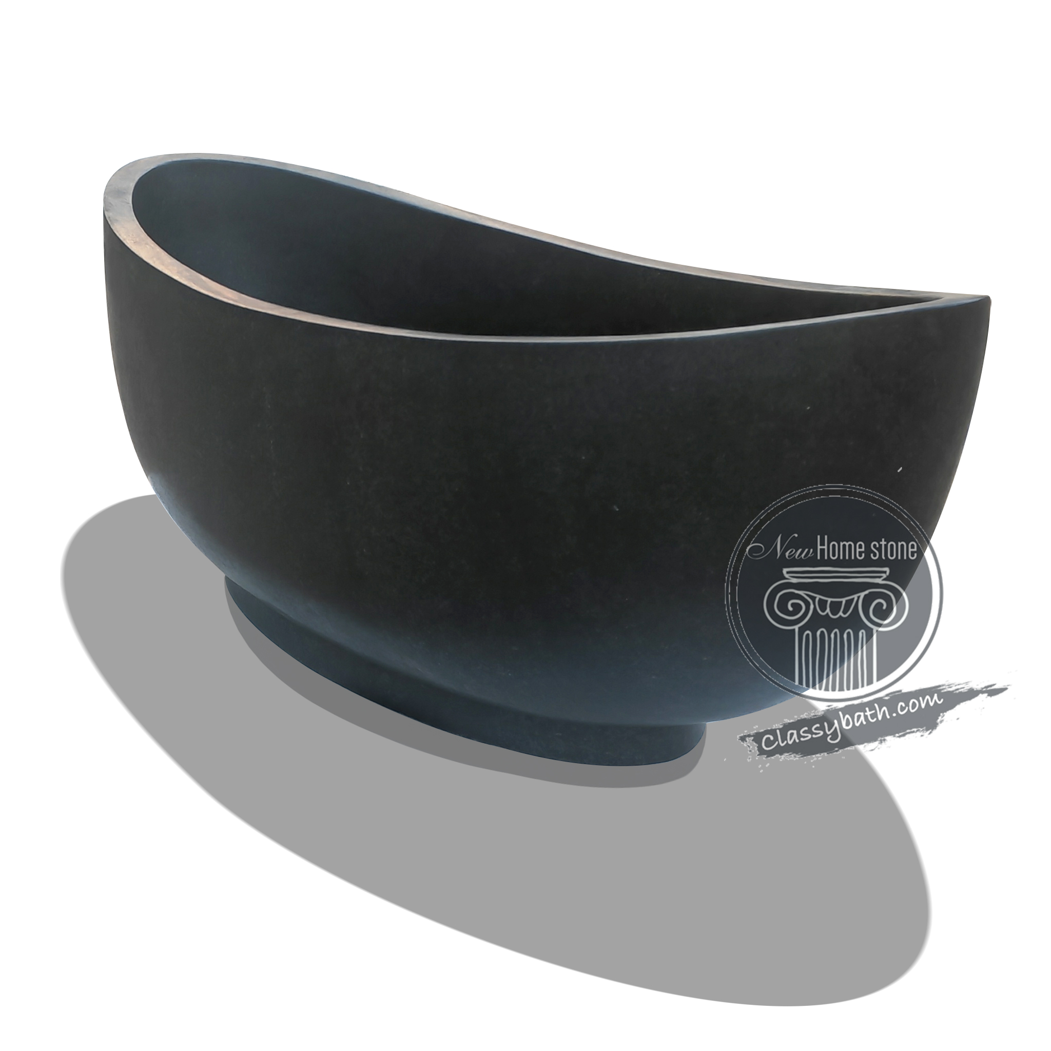 Large granite bathtub