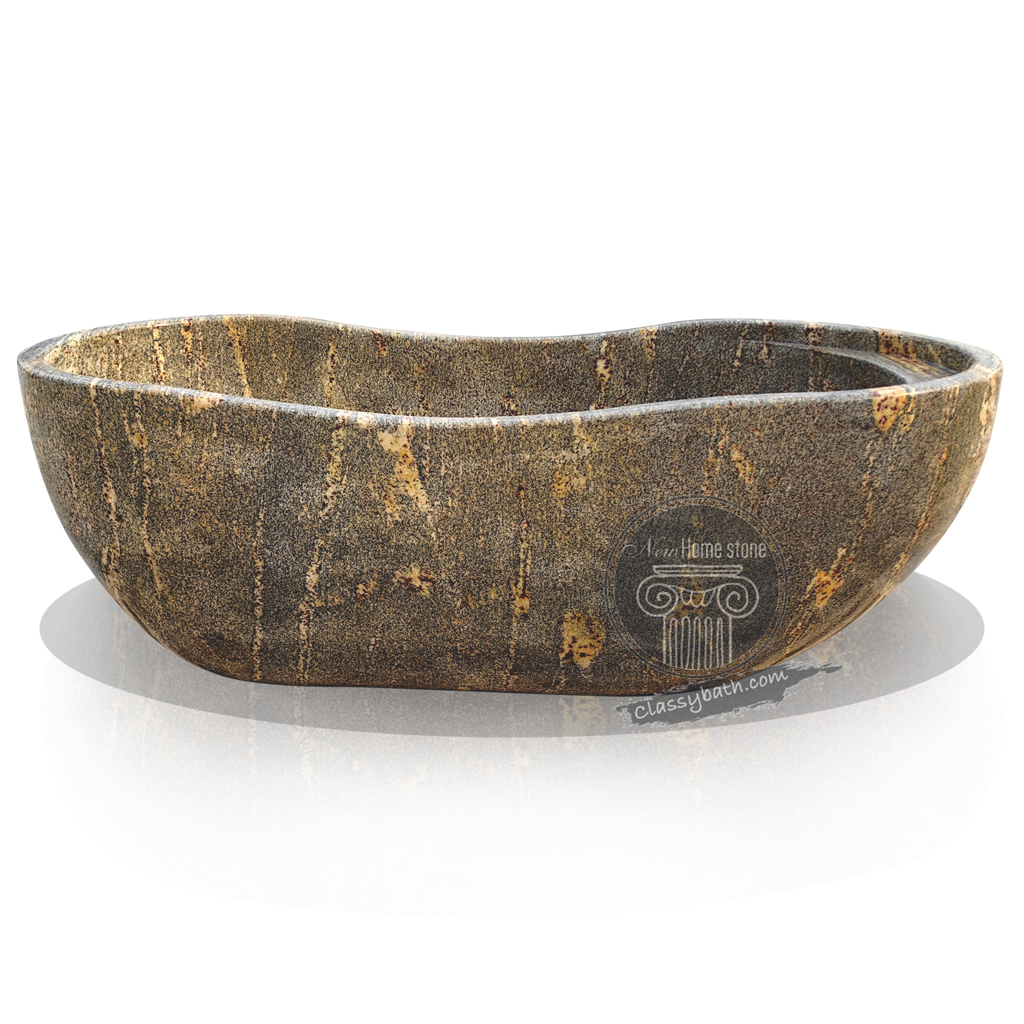 Granite bathtub