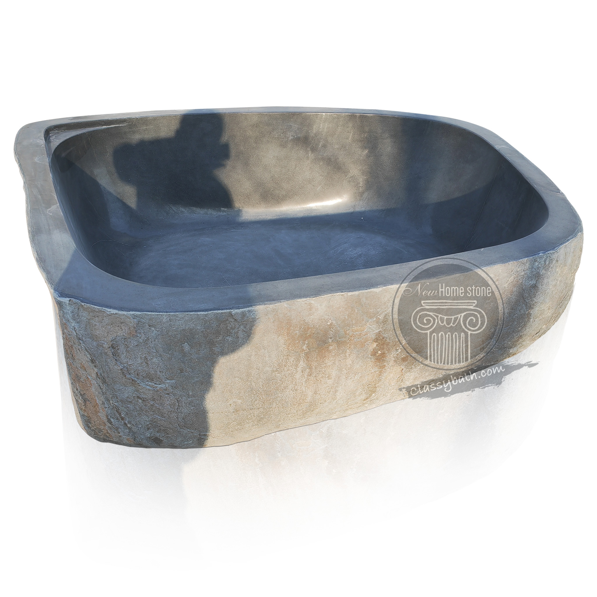 Riverstone Square Freestanding Bathtub