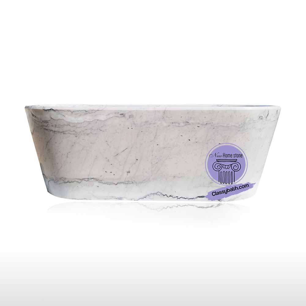 White Marble Tub