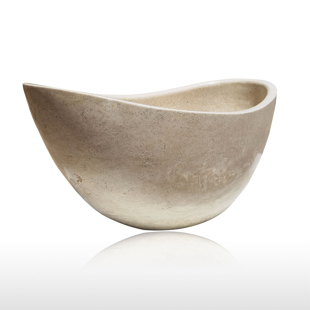 Oval Granite Marble Bathtub